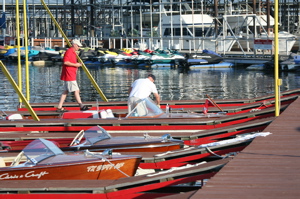 boats in slips